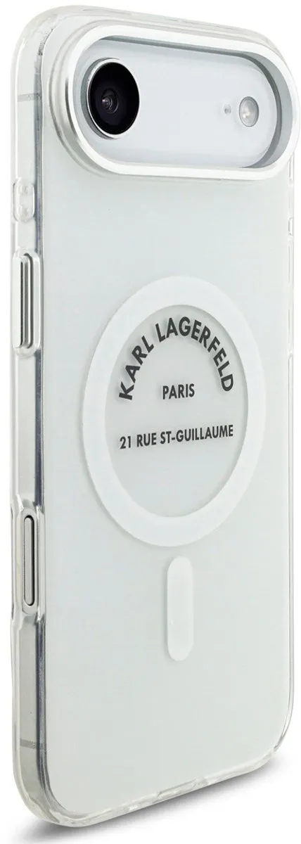 Karl Lagerfeld Back Cover Case iPhone 17 Pro - Transparent - MagSafe