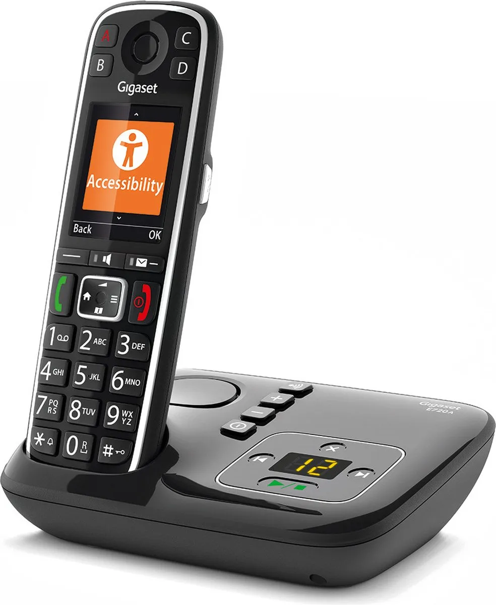 Gigaset E720A Seniorentelefoon - Bluetooth Gehoorapparaat - 1 Handset