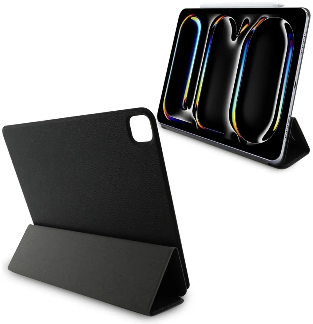 Karl Lagerfeld Hoes iPad Pro 13 2024 Magnetisch Safiano - Transparent