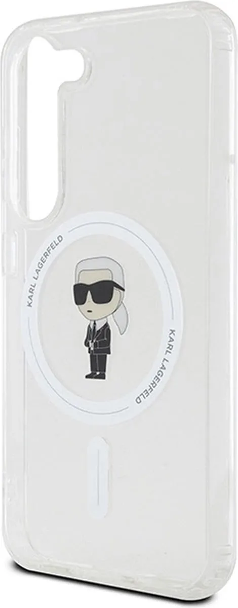 Karl Lagerfeld IML Ikonik MagSafe Hoesje - Transparant