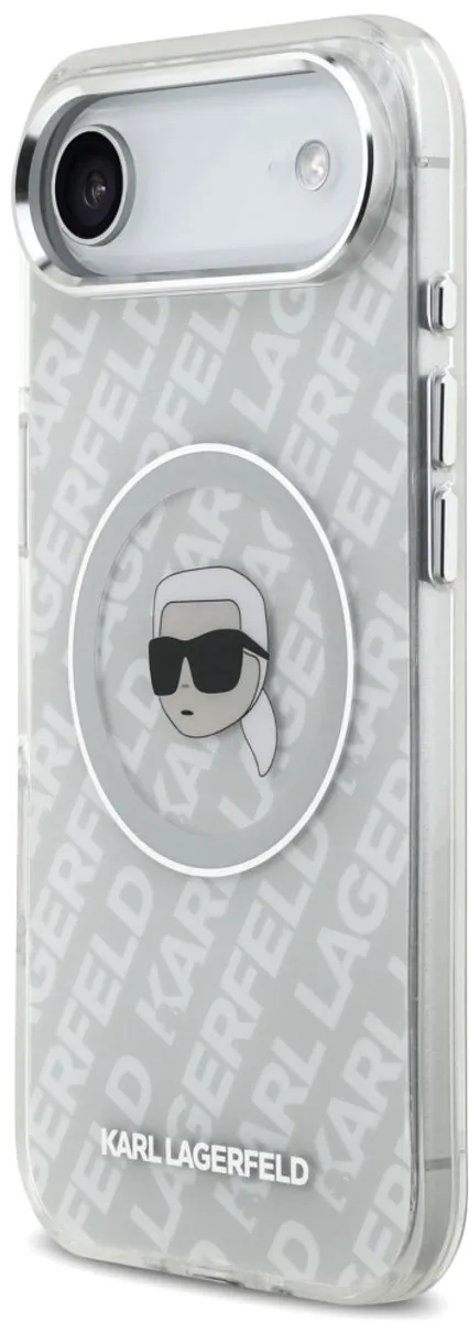 Karl Lagerfeld iPhone 17 Air Hoesje - Magsafe - Grijs