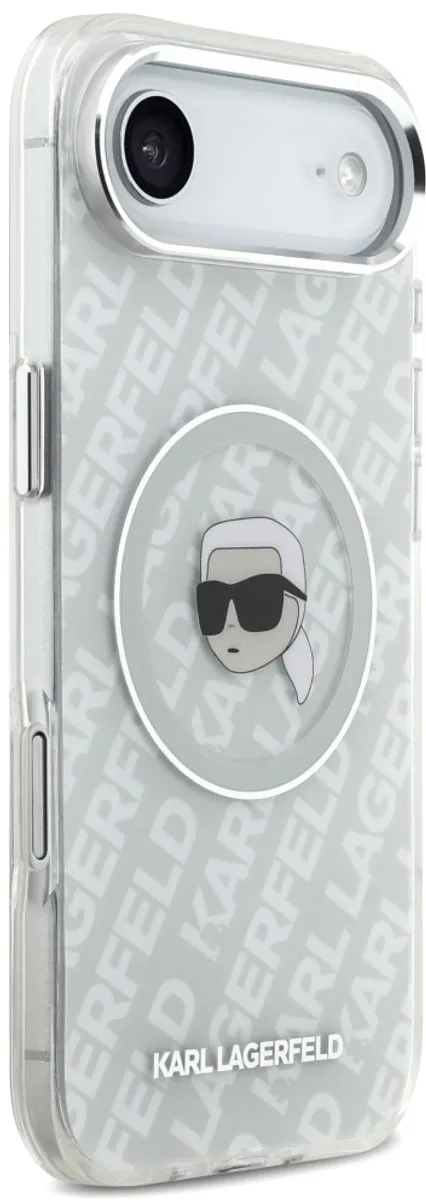 Karl Lagerfeld iPhone 17 Air Hoesje - Magsafe - Grijs