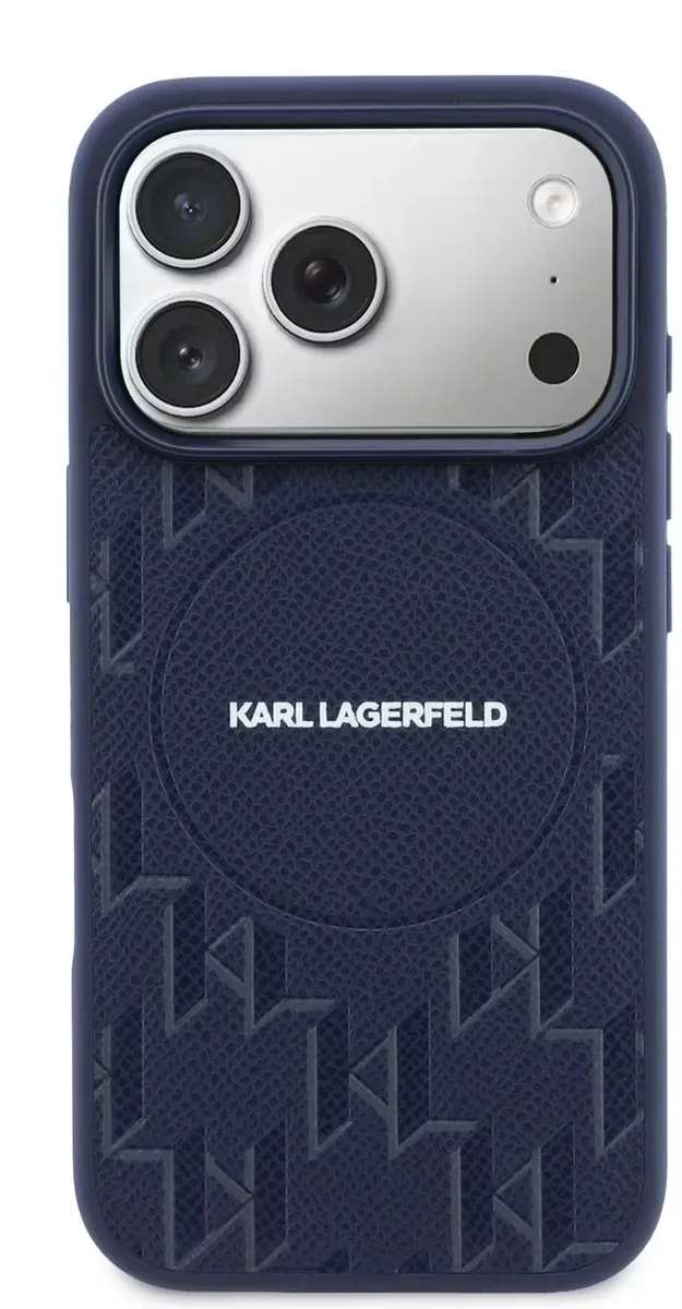 Karl Lagerfeld Back Cover iPhone 17 Pro Max KLI24HPMNV - Navy