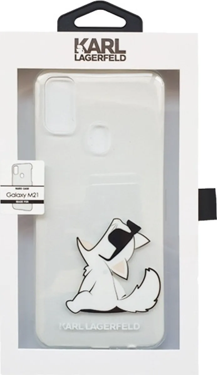 Karl Lagerfeld KLHCM21CFNRC Choupette Fun Hardcase - Transparant