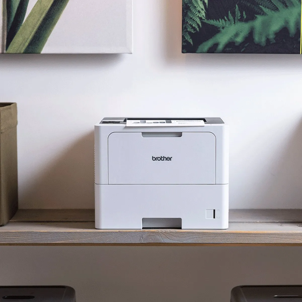 Brother HL-L6410DN Mono Laserprinter - 1200x1200 DPI - Wit