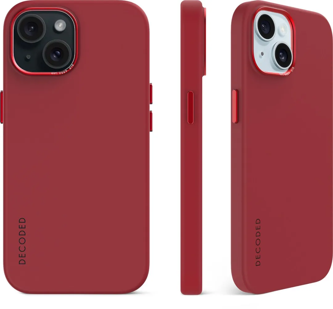 Decoded Siliconen Hoesje iPhone 15 Plus D24IPO15PLBCS9AD