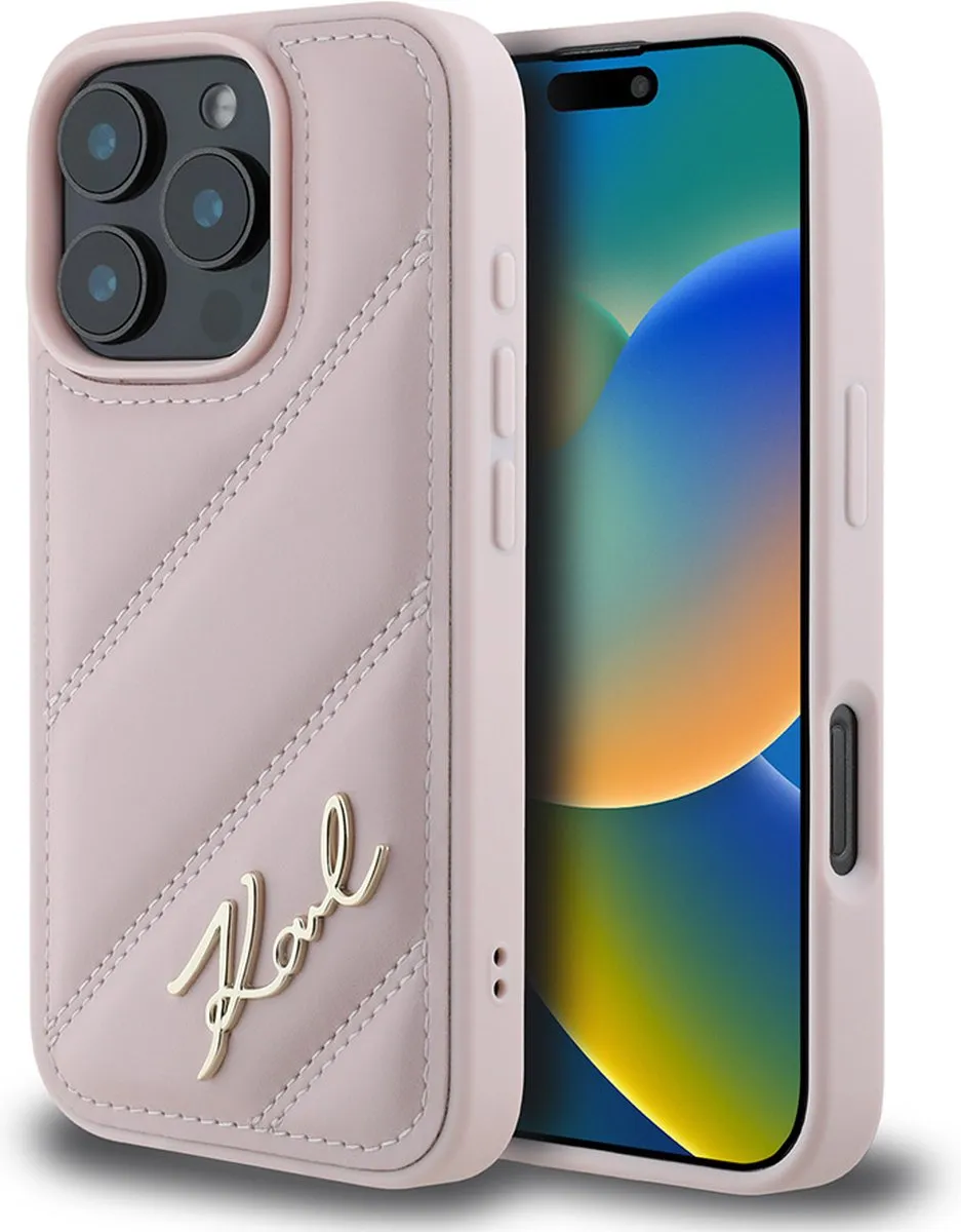 Karl Lagerfeld Backcase Hoesje iPhone 16 Pro