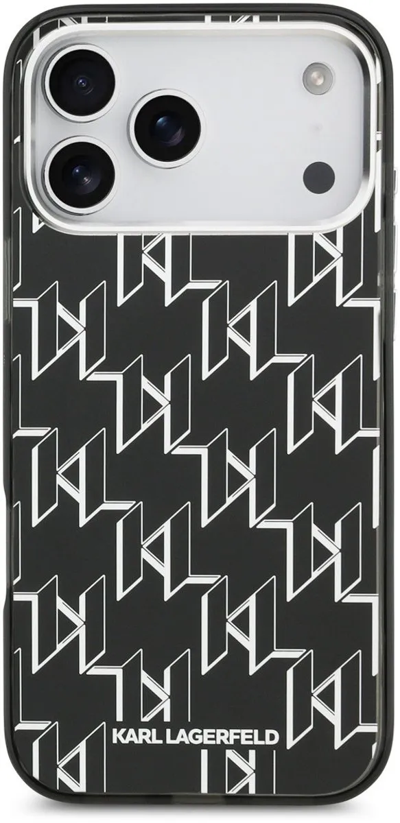 Karl Lagerfeld iPhone 17 Pro Max Hoesje - MagSafe - Zwart - afbeelding 6 van 6