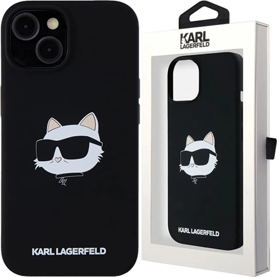 Karl Lagerfeld Choupette Head MagSafe Hoesje iPhone 15/14 Plus