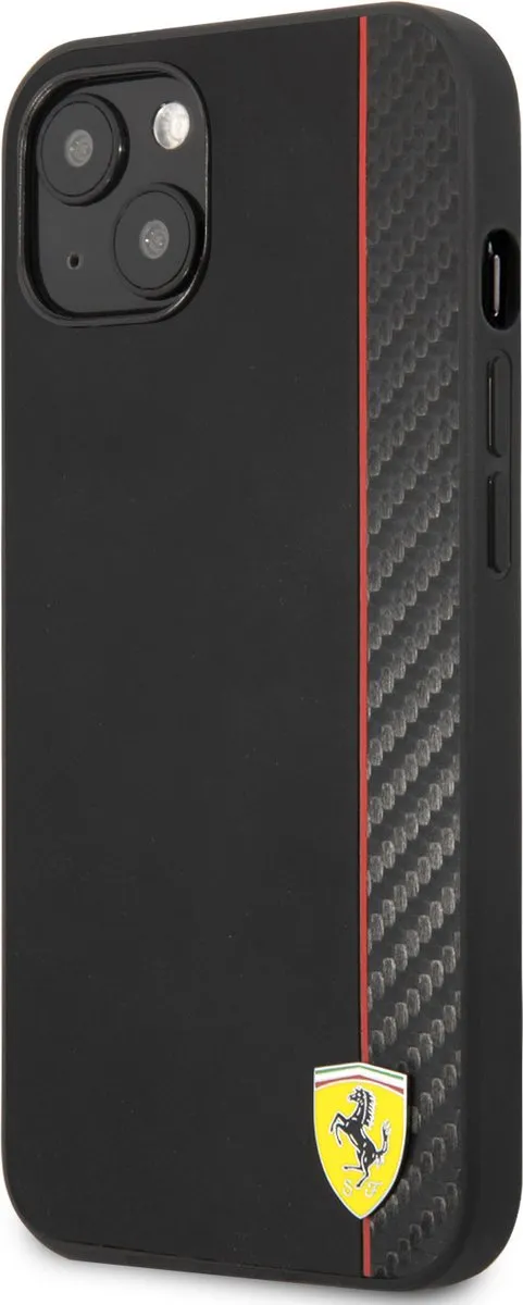 Ferrari iPhone 13 Mini PU Hoesje - Zwart