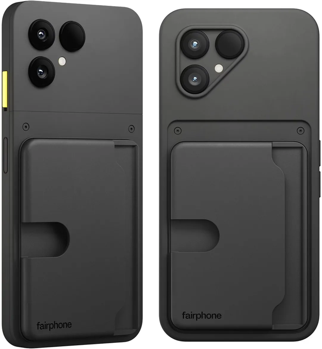 Fairphone 6 Kaarthouder 3 Stuks - F6CRDH-1ZW-WW1 - Zwart