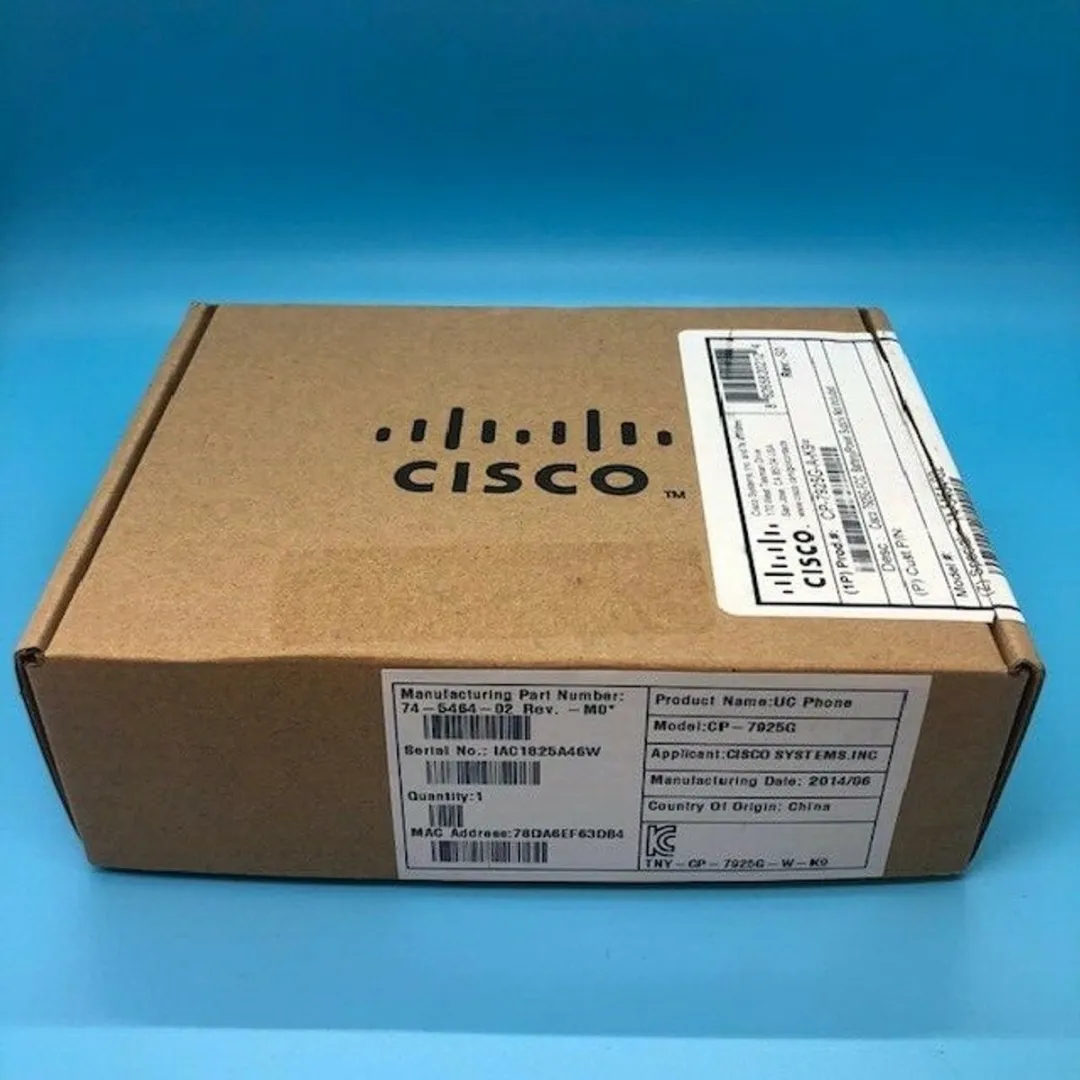 Cisco CP-7926G VoIP Telefoon - Zwart