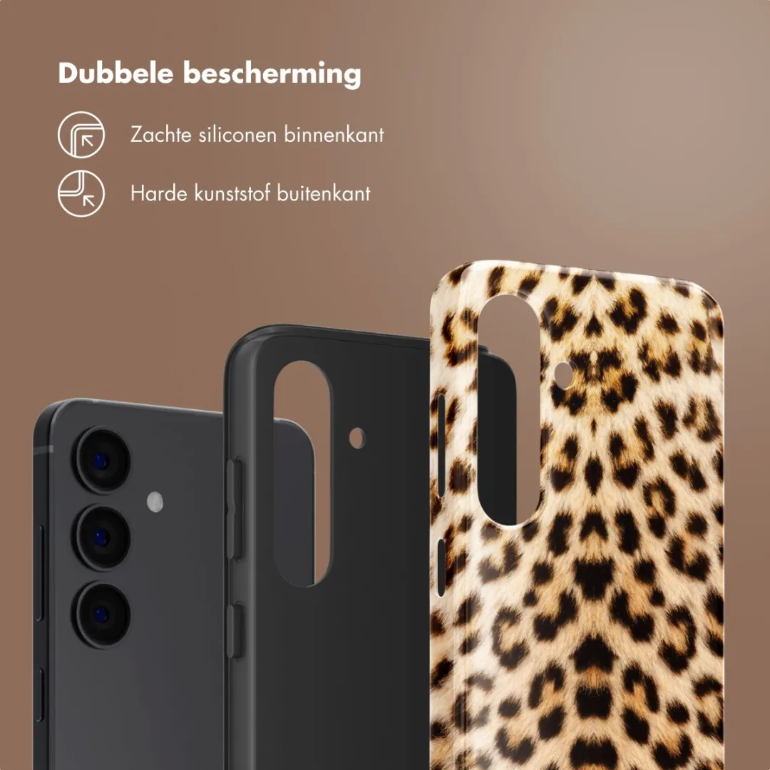 Selencia Hoesje Samsung Galaxy S24 Wild Leo