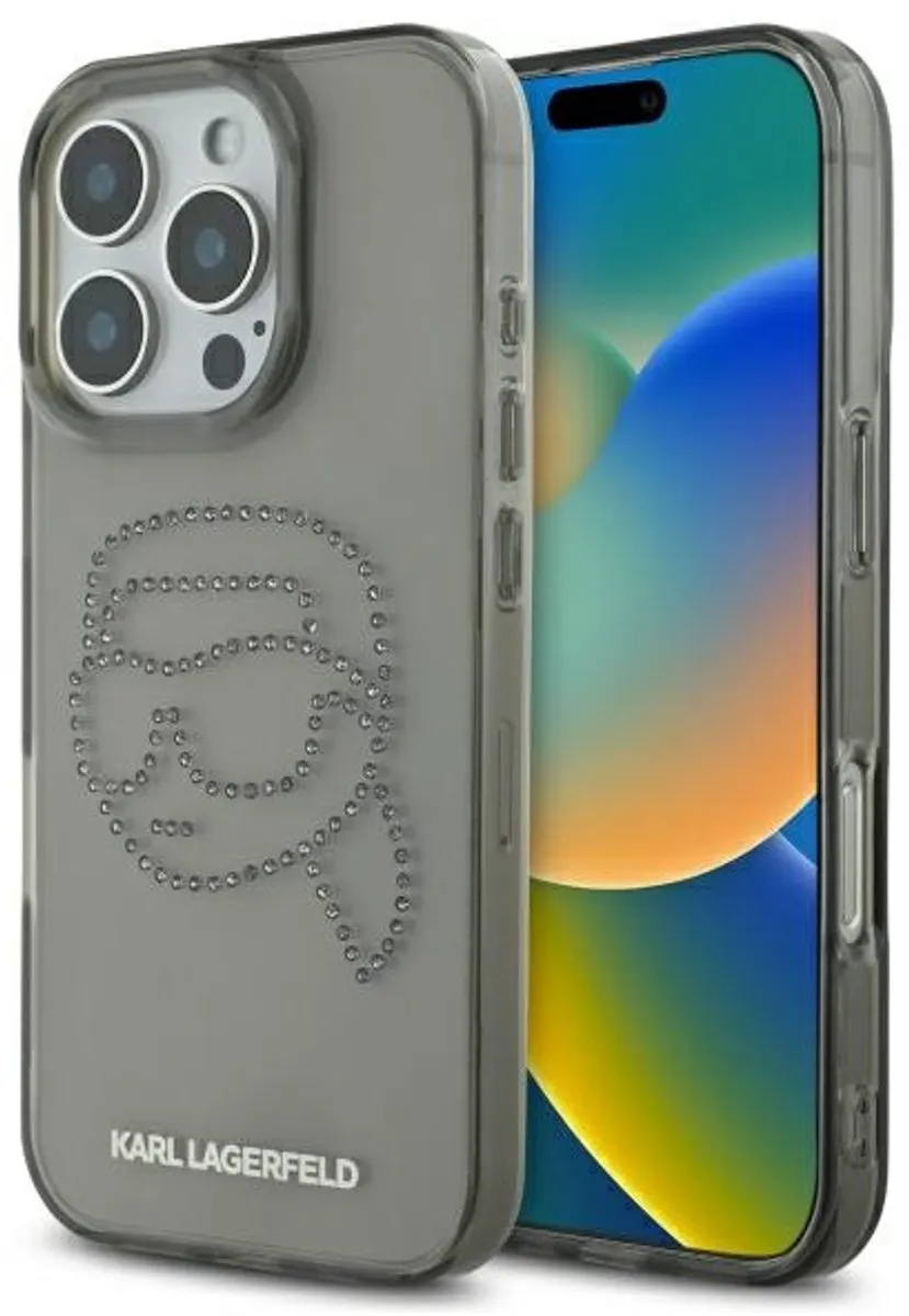 Karl Lagerfeld Hardcase Hoesje iPhone 16 Pro Max