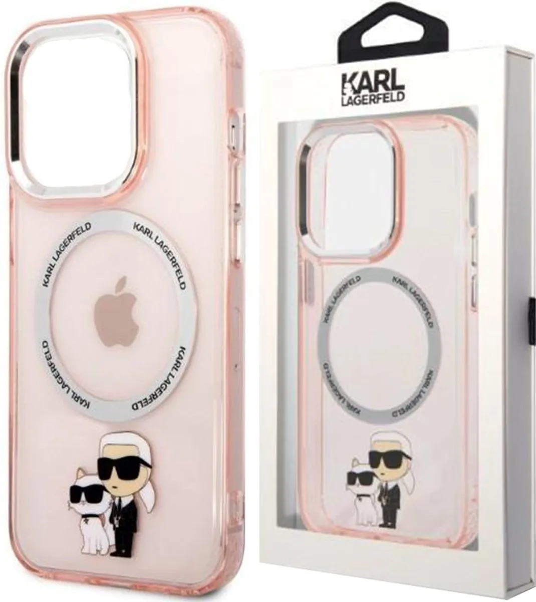 Karl Lagerfeld KLHMP14MHNKCIP iPhone 14 Plus Hoesje
