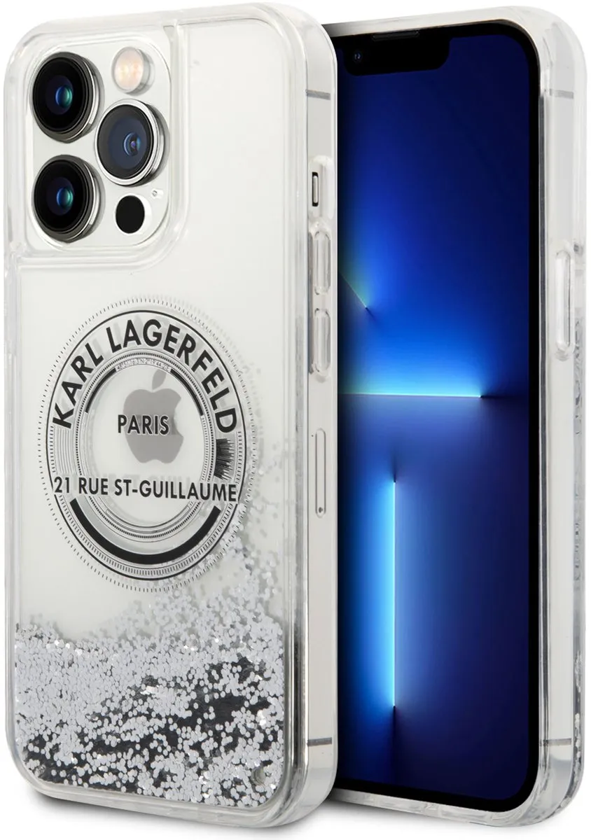 Karl Lagerfeld KLHCP14XLCRSGRS Hoesje iPhone 14 Pro Max