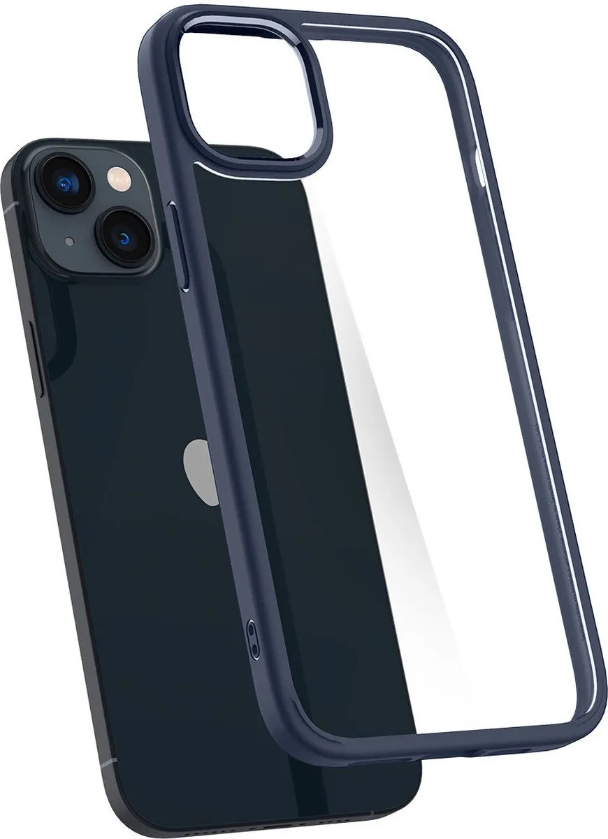 Spigen Apple iPhone 14 Plus Crystal Hybrid Hoesje - Blauw