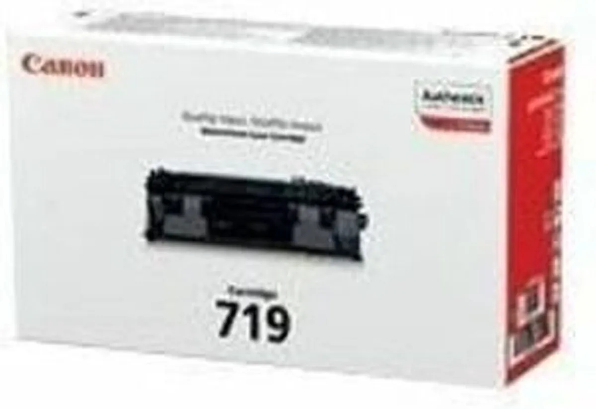 Canon CRG 719 BK Tonercartridge - 2100 Pagina's - Zwart