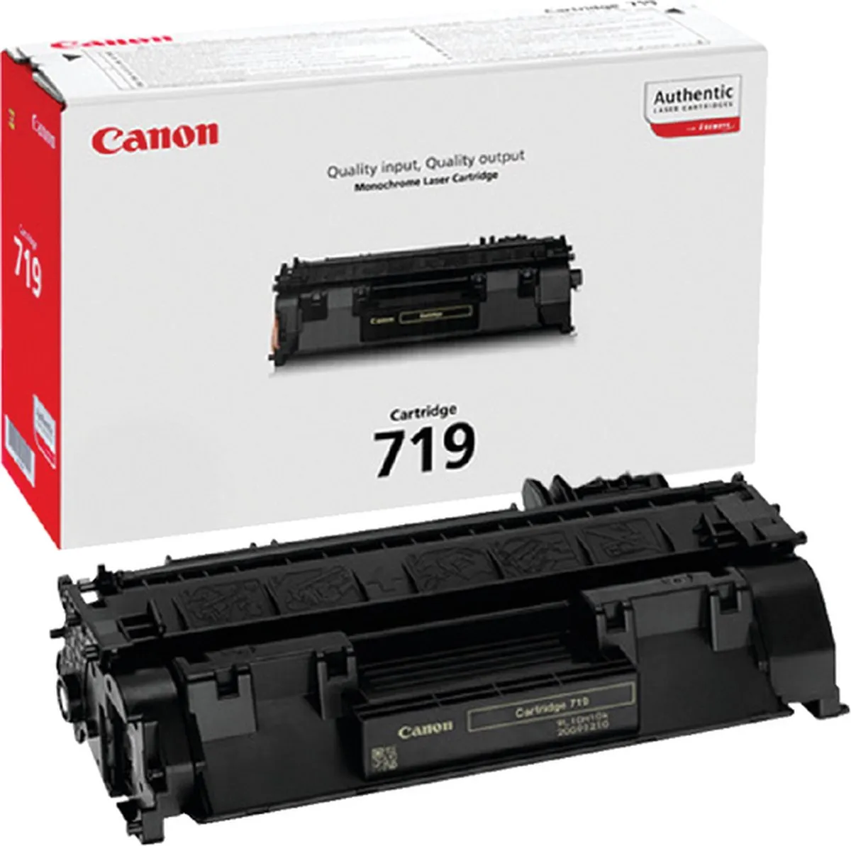 Canon CRG 719 BK Tonercartridge - 2100 Pagina's - Zwart