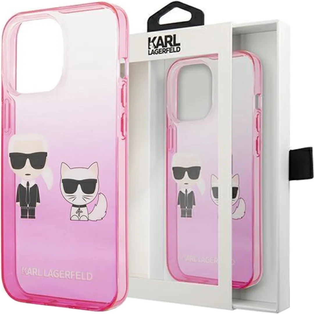 Karl Lagerfeld KLHCP13LTGKCP iPhone 13 Pro Hoesje