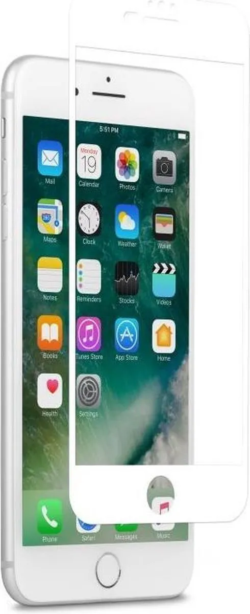 Moshi IonGlass iPhone 7 Plus Beschermhoes - Wit - afbeelding 3 van 5