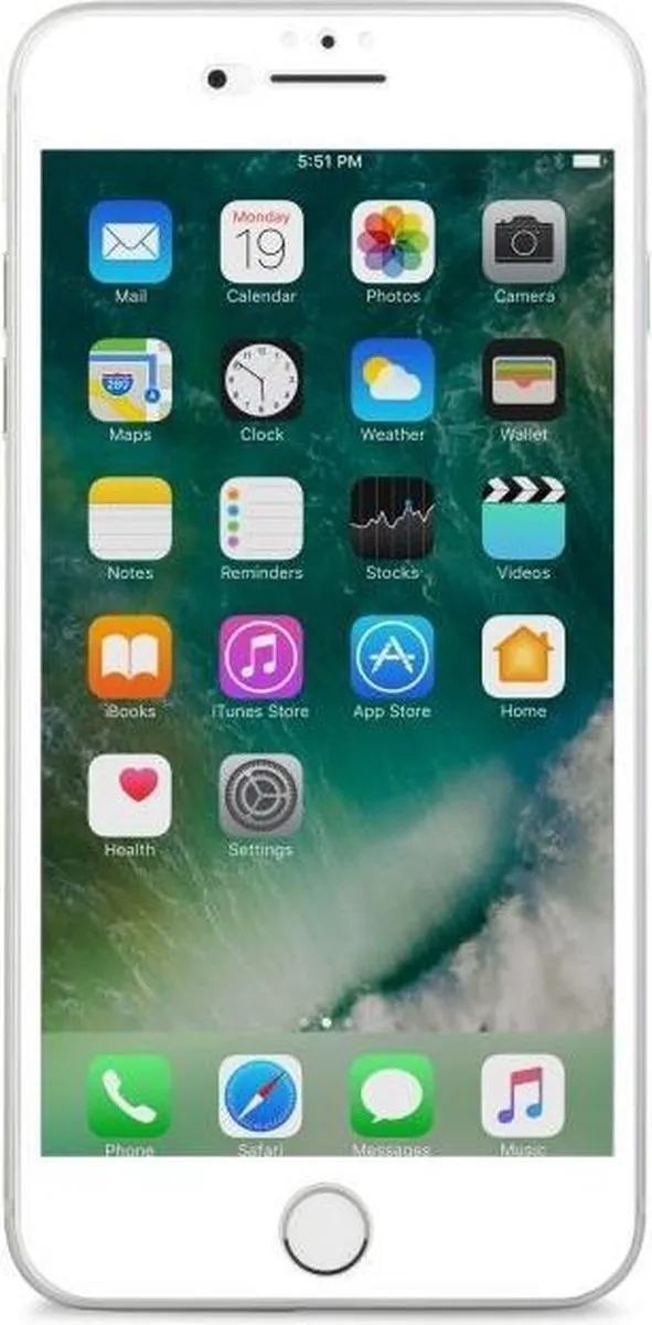 Moshi IonGlass iPhone 7 Plus Beschermhoes - Wit - afbeelding 4 van 5