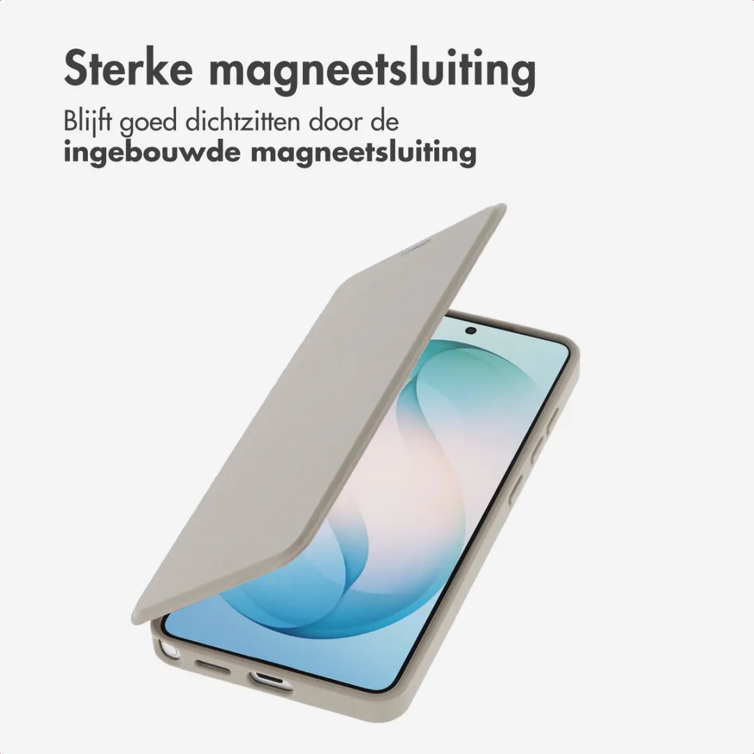Imoshion Hoesje Samsung Galaxy S26 Ultra Beige - 2 Pasjes MagSafe