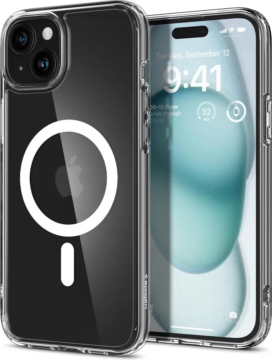 Spigen iPhone 15 Ultra Hybrid MagSafe Hoesje