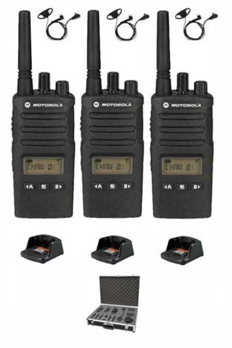 Motorola XT460 PMR446 Set 3 Stuks