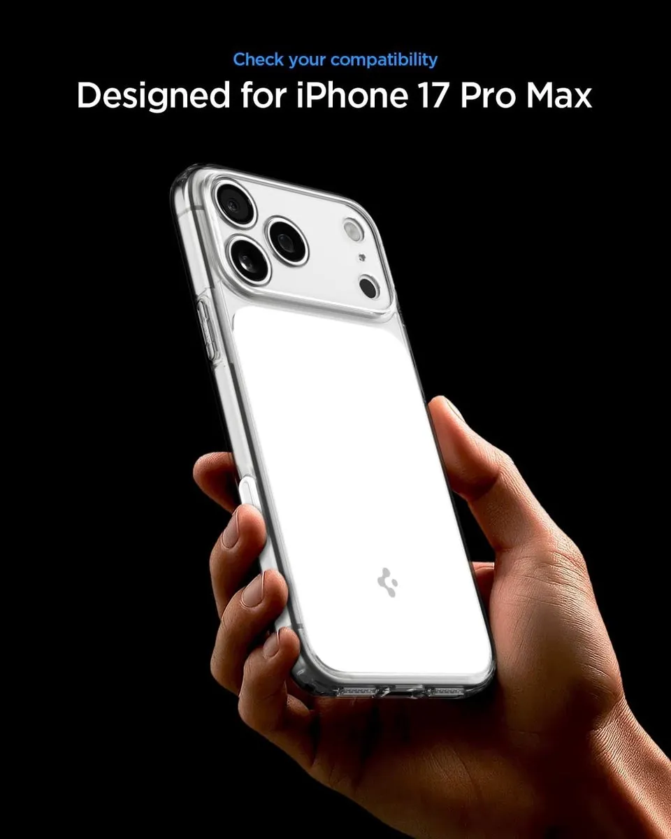 Spigen Ultra Hybrid T Hoesje - Apple iPhone 17 Pro Max - Transparant