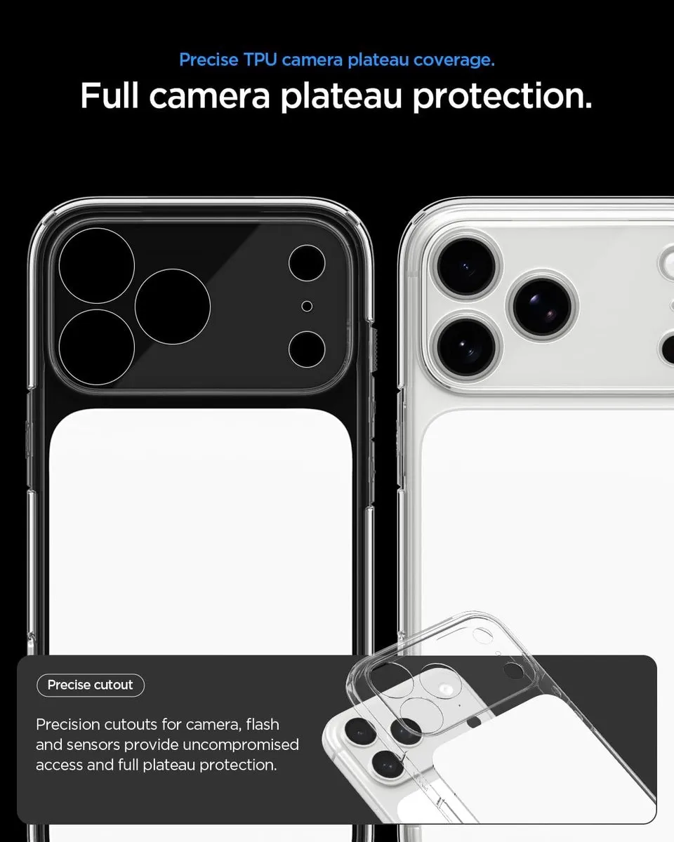 Spigen Ultra Hybrid T Hoesje - Apple iPhone 17 Pro Max - Transparant