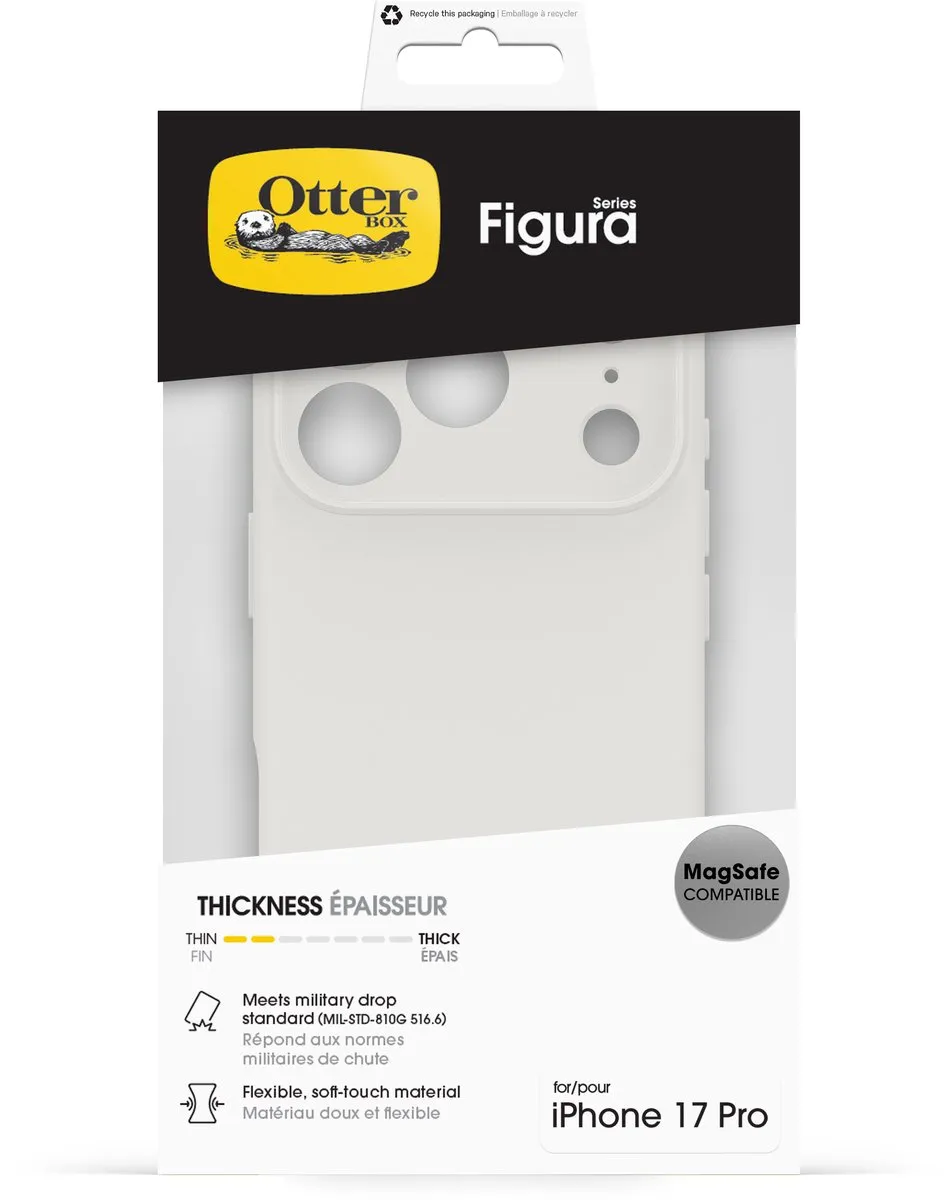 OtterBox Figura Series iPhone 17 Pro Hoes - Crema