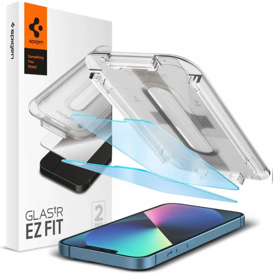 Spigen iPhone 16e Screenprotector Anti-Blue