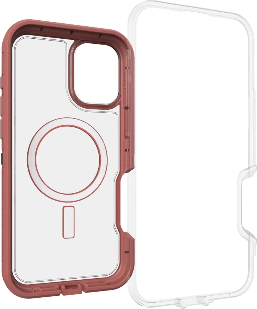 OtterBox Defender XT 77-95117 Hoesje - iPhone 16 Plus - Rood
