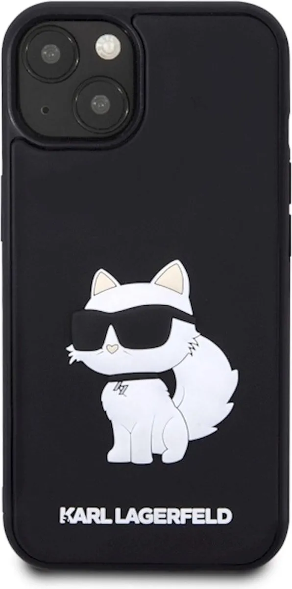 Karl Lagerfeld KLHCP14M3DRKHNK iPhone 14 Plus Hoesje - Zwart - afbeelding 6 van 6