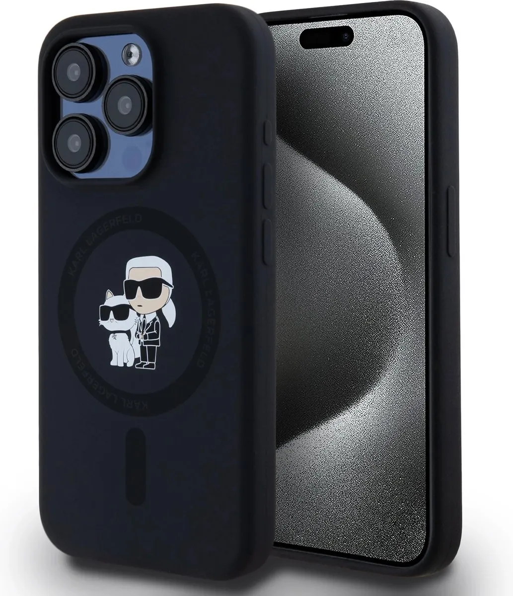 Karl Lagerfeld iPhone 15 Pro Back Cover