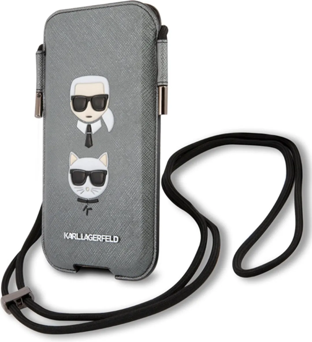 Karl Lagerfeld Saffiano Smartphonehoesje 6.1"