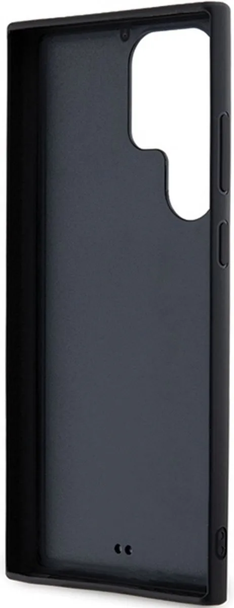 Karl Lagerfeld 3D Glitter Back Case S928 - Zwart