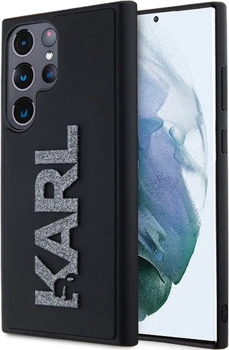Karl Lagerfeld 3D Glitter Back Case S928