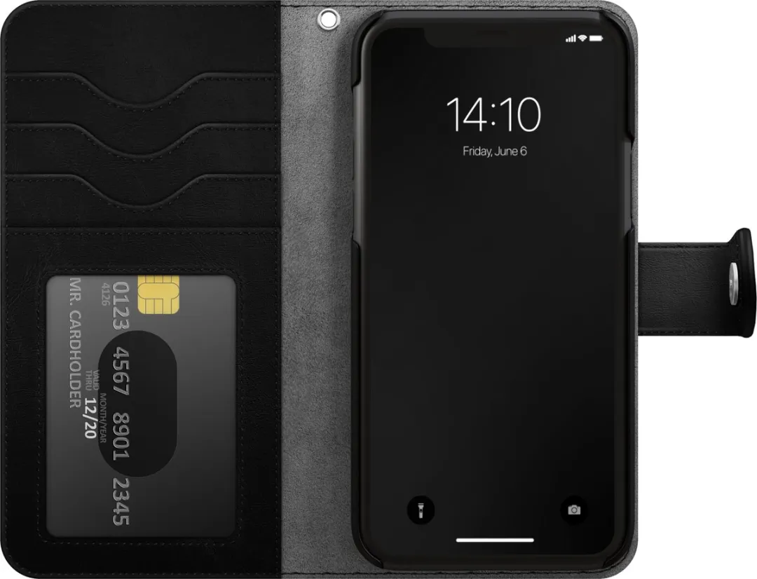 iDeal of Sweden Magnet Wallet MagSafe Black - IDMWPMS-I2261-01 - afbeelding 6 van 6