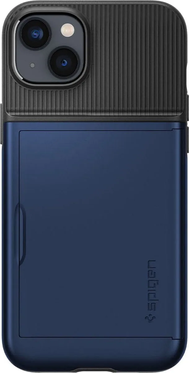 Spigen Slim Armor CS ACS05211 iPhone 14 Plus Hoesje - Blauw
