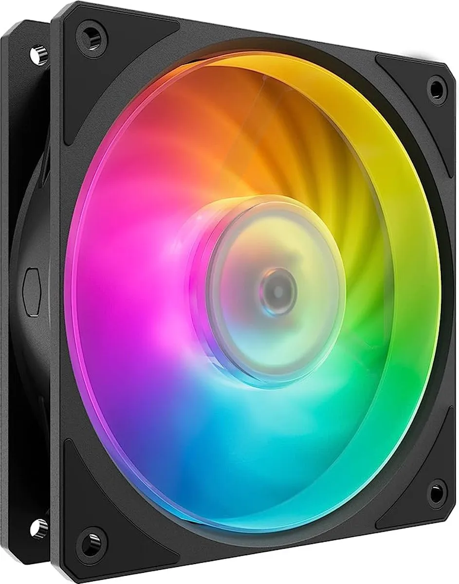 Cooler Master MOBIUS 140P ARGB Ventilator 140mm - Zwart/Wit