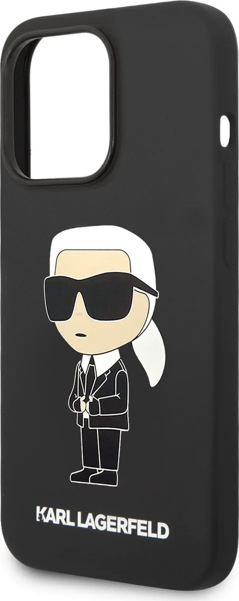 Karl Lagerfeld iPhone 14 Pro Backcover - Zwart - 3666339086589