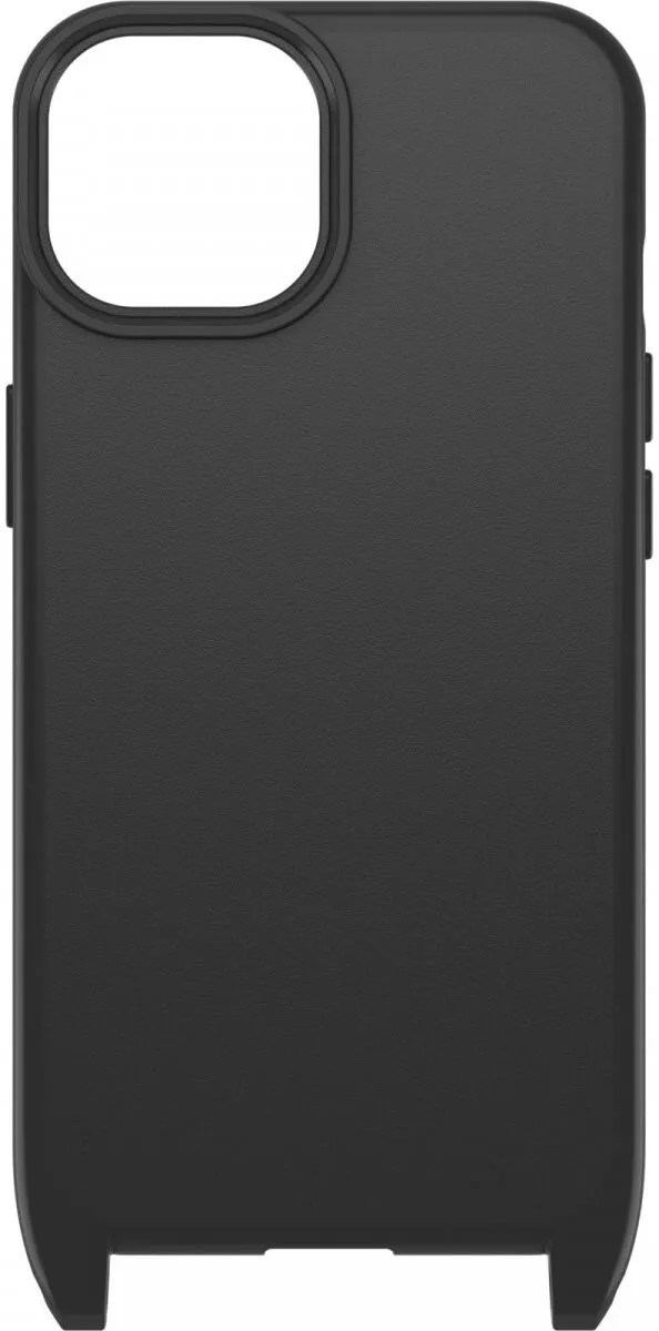 OtterBox React Necklace iPhone 16e Back Cover - Zwart