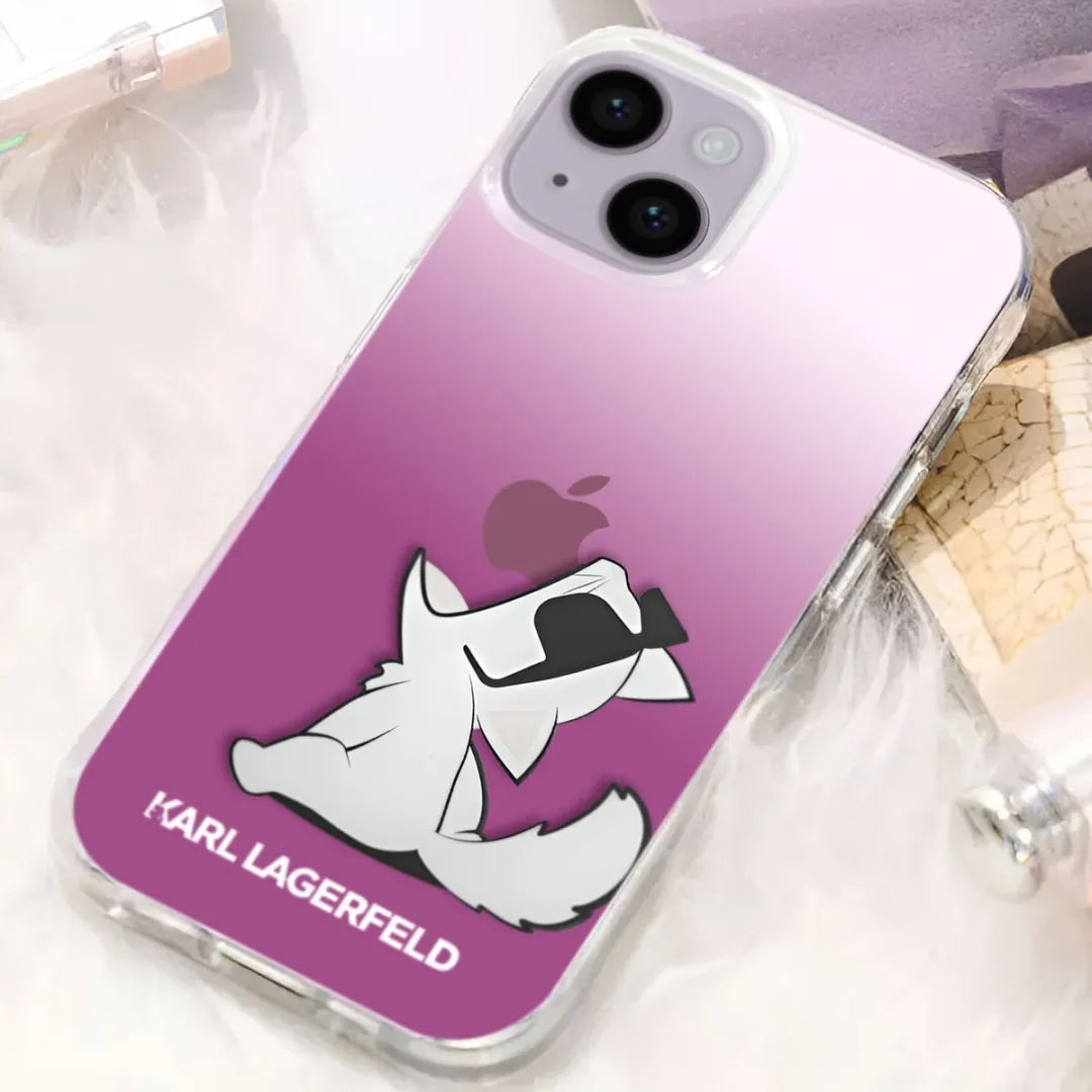 Karl Lagerfeld Hoesje iPhone 14 Plus Roze H6534