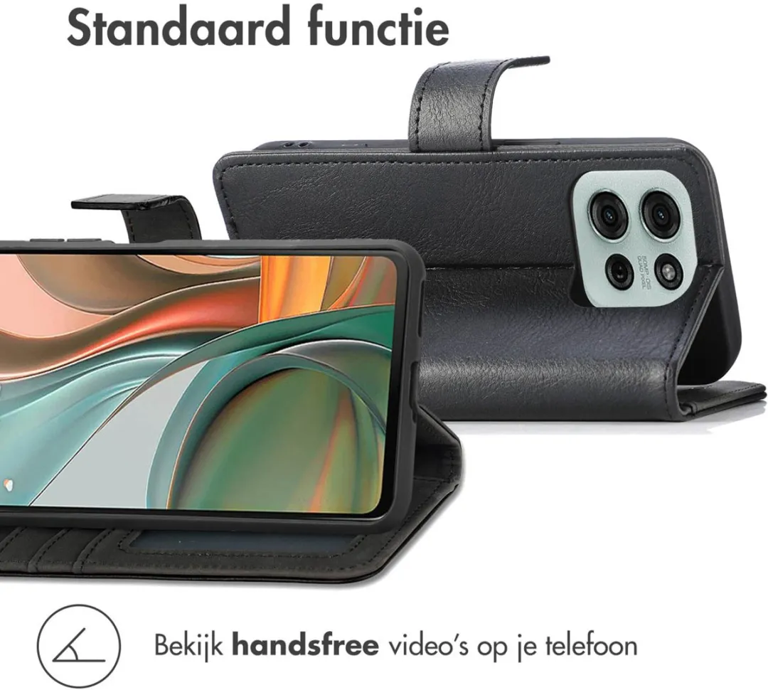 Imoshion Hoesje Motorola Moto G75 5G - 3 Stuks - Zwart
