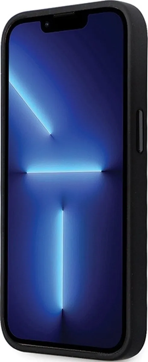 Karl Lagerfeld KLHCP14LSMHCNPK Hoesje - iPhone 14 Pro - Zwart