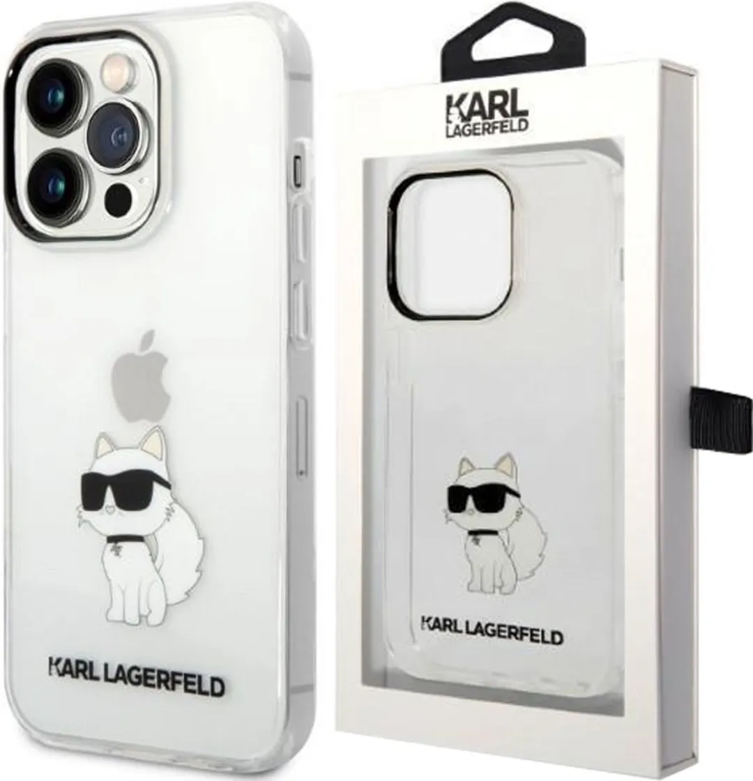 Karl Lagerfeld KLHCP14XHNCHTCT iPhone 14 Pro Max Hardcase