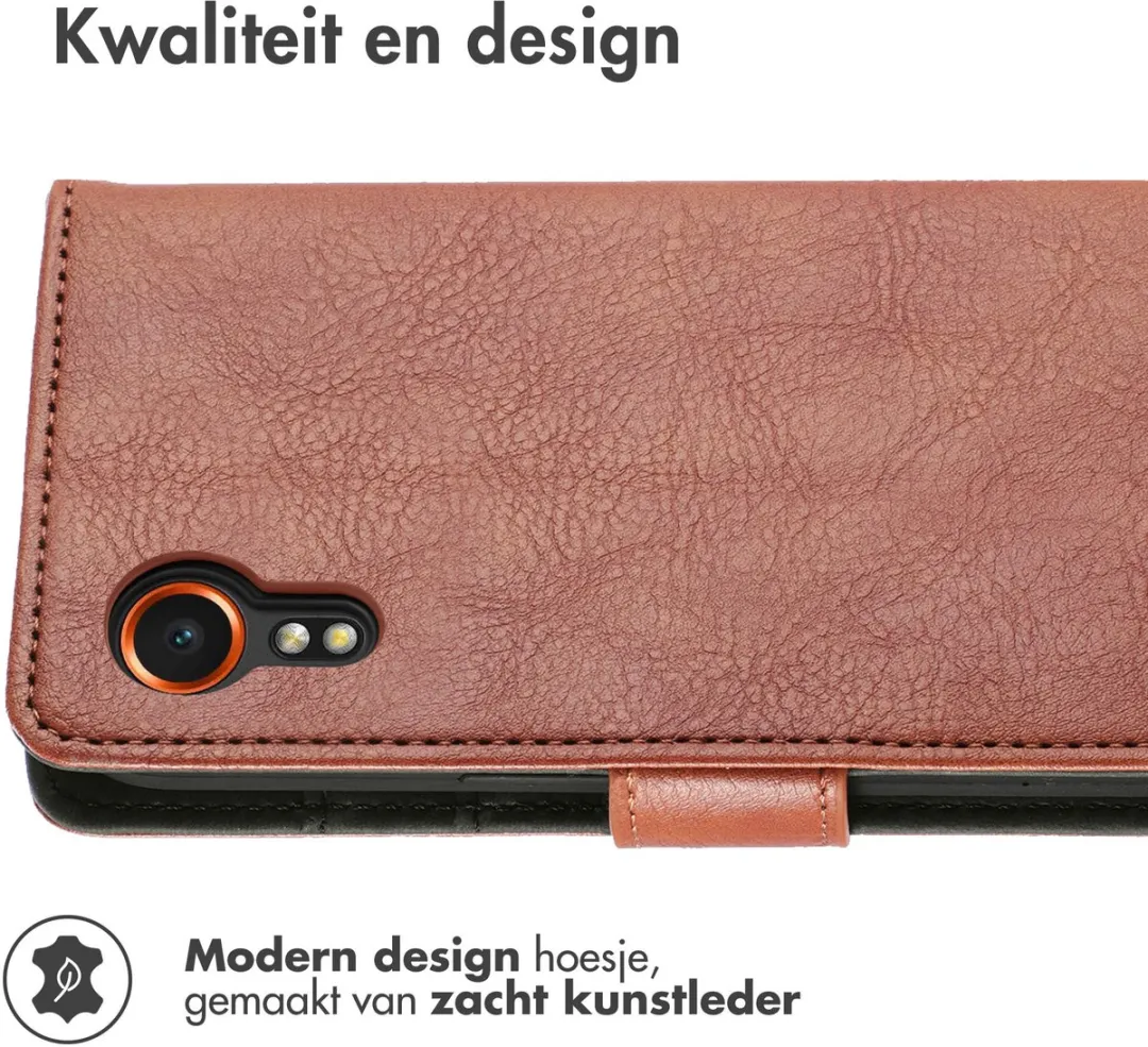 Imoshion Hoesje Samsung Galaxy Xcover 7 - 3 Pasjes - Bruin