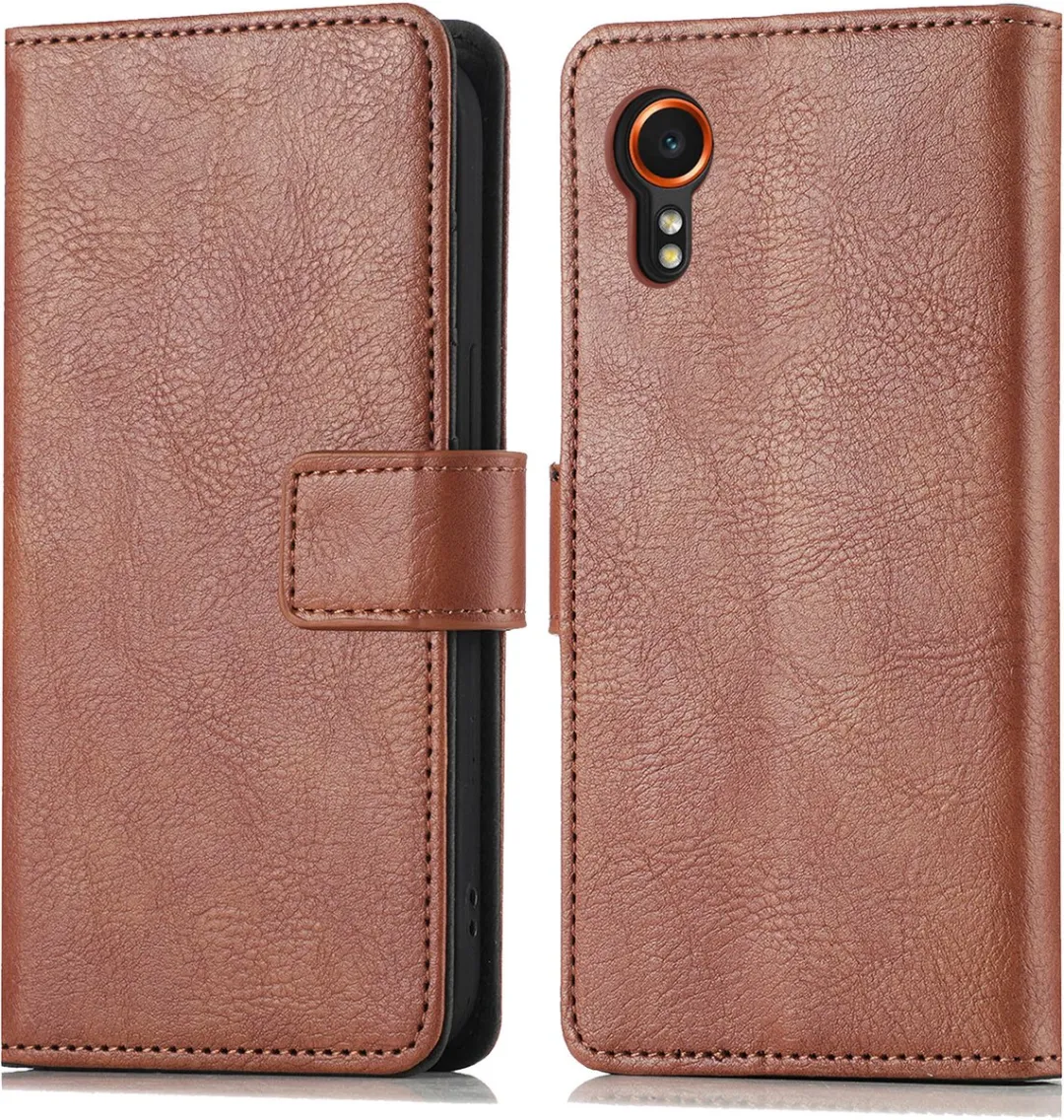 Imoshion Hoesje Samsung Galaxy Xcover 7 - 3 Pasjes - Bruin